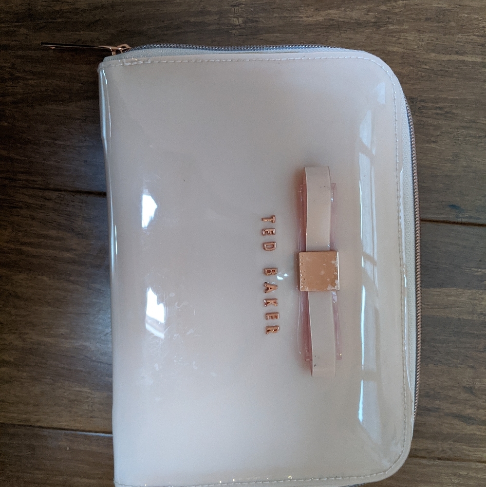 Ted Baker blush pink clutch